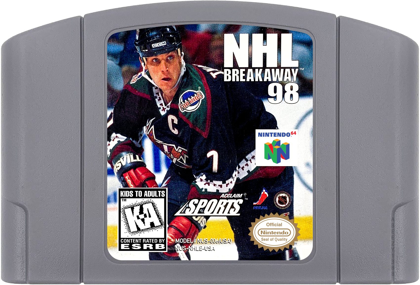 NHL Breakaway '98 media 8 for Nintendo 64